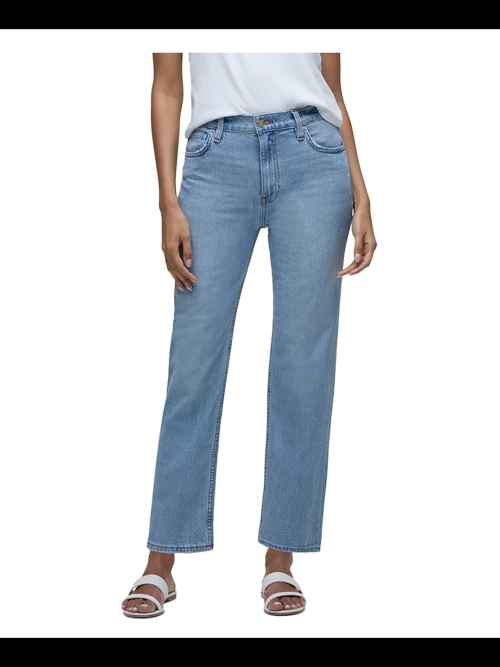 NWT Hudson Jeans Remi Americana Straight Leg in Light Blue - Picture 4 of 4